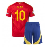 Spanien Dani Olmo #10 Fußballbekleidung Heimtrikot Kinder EM 2024 Kurzarm (+ kurze hosen)